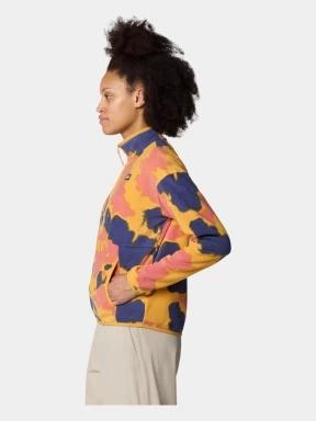 Mountain Hardwear Microchill Pullover női polár pulóver sárga színben 3