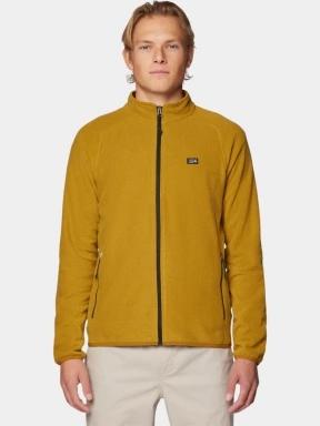 Mountain Hardwear Microchill Full Zip Jacket férfi polár pulóver sárga színben 1