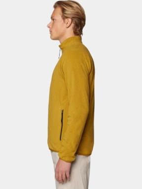 Mountain Hardwear Microchill Full Zip Jacket férfi polár pulóver sárga színben 3