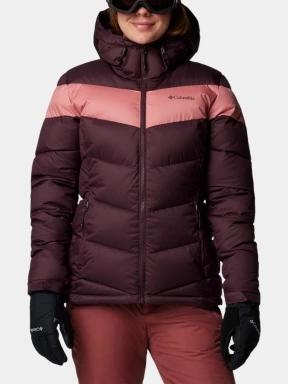 Columbia Abbott Peak II Insulated Jacket női steppelt síkabát piros színben 1