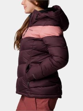Columbia Abbott Peak II Insulated Jacket női steppelt síkabát piros színben 3