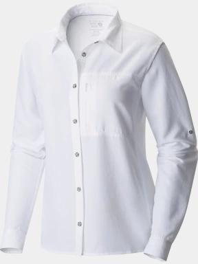 Mountain Hardwear Canyon Long Sleeve női túraing fehér színben 1