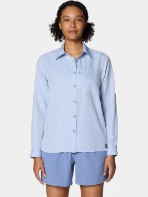 Mountain Hardwear Canyon Long Sleeve női hosszú ujjú túraing kék színben 1