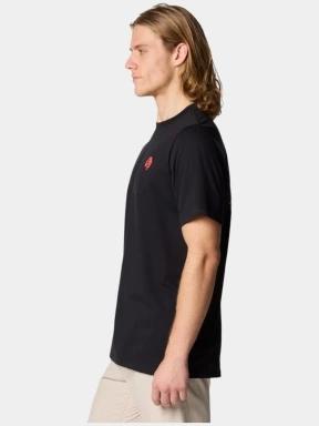 Mountain Hardwear MHW Circle Short Sleeve férfi rövid ujjú póló fekete színben 3
