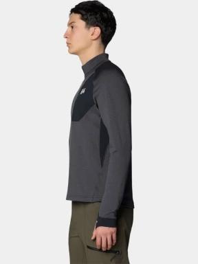 Mountain Hardwear Up First™ Tech Fleece Quarter Zip férfi pulóver szürke színben 3