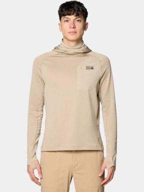 Mountain Hardwear Trail Pullover Hoody férfi pulóver homok színben 1
