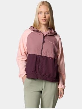Columbia Spire Valley Windbreaker női széldzseki rózsaszín színben 1