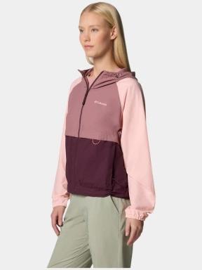 Columbia Spire Valley Windbreaker női széldzseki rózsaszín színben 3