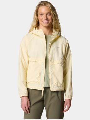 Columbia Spire Valley Windbreaker női széldzseki sárga színben 3
