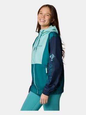 Columbia Lily Basin II Jacket női széldzseki zöld színben 3