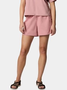 Columbia Granite Point Knit Short női rövidnadrág rózsaszín színben 1