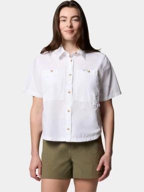 Columbia Brea Falls Woven Short Sleeve Shirt női rövid ujjú ing fehér színben 1