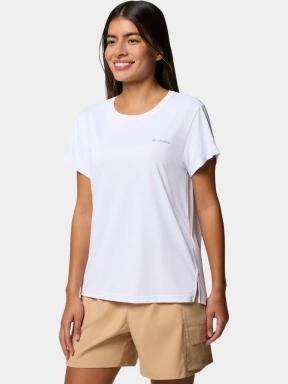 Columbia Bluevista Hill Short Sleeve Crew női rövid ujjú sport póló fehér színben 3