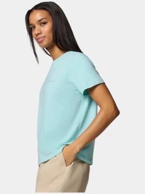 Columbia Sun Trek Short Sleeve II női rövid ujjú sport póló zöld színben 3