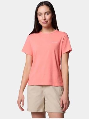 Columbia Sun Trek Short Sleeve II női rövid ujjú sport póló rózsaszín színben 1