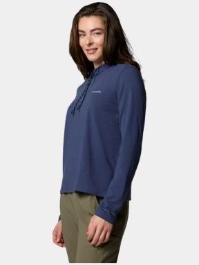 Columbia Sun Trek Hoodie II női kapucnis pulóver kék színben 3