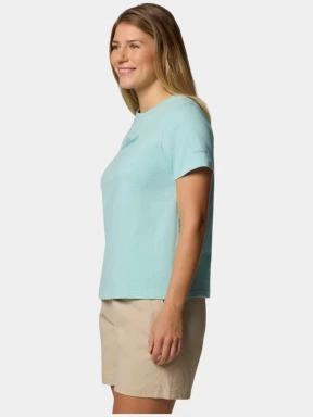Columbia Rolling Bend Graphic Short Sleeve Shirt női rövid ujjú póló zöld színben 3