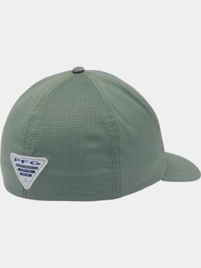 Columbia PFG Island Angler Stretch Fit Ball Cap férfi baseball sapka zöld színben 3