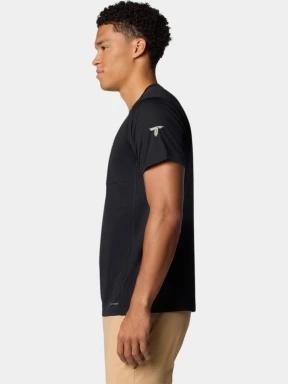 Columbia Cirque River Pro Short Sleeve Crew férfi rövid ujjú sport póló fekete színben 3
