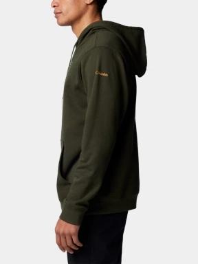 Columbia Beaumount Graphic Hoodie férfi kapucnis pulóver zöld színben 3