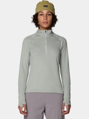 Mountain Hardwear Crater Lake™ Heavyweight Half Zip női polár pulóver szürke színben 1