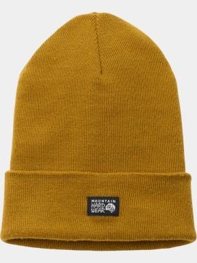 Mountain Hardwear Logo Cuff Beanie sapka sárga színben 1