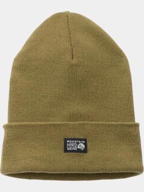 Mountain Hardwear Logo Cuff Beanie sapka oliva színben 1