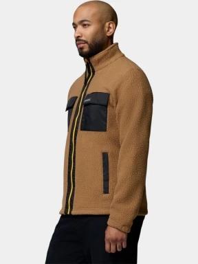 Columbia Juniper Peak Full Zip Fleece férfi polár pulóver oliva színben 3