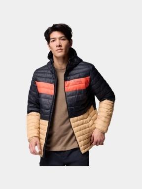 Columbia Powder Pass Hooded Jacket férfi átmeneti kabát homok színben 3