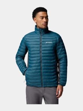 Columbia Powder Pass Hybrid Jacket férfi átmeneti kabát kék színben 1