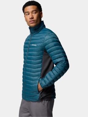 Columbia Powder Pass Hybrid Jacket férfi átmeneti kabát kék színben 3