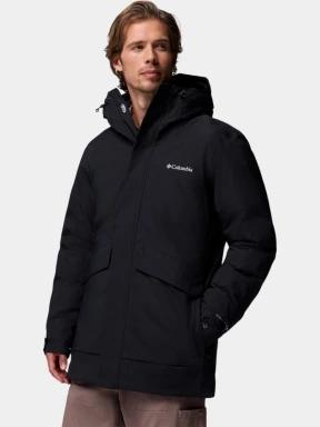 Columbia Street Heights Parka férfi télikabát fekete színben 3
