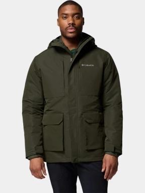 Columbia Landroamer Shirt Jacket Interchange férfi télikabát sötétzöld színben 1