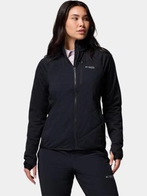 Columbia Arctic Crest Hybrid Full Zip női polár pulóver fekete színben 1