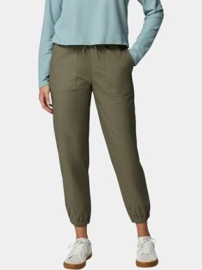 Columbia ROC Ripstop Jogger női hosszú nadrág zöld színben 1