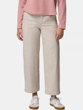 Columbia ROC Wide Leg Pant női hosszú nadrág homok színben 1
