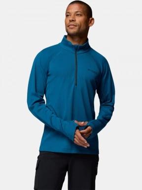Columbia DriVenture Half Zip férfi polár pulóver kék színben 1