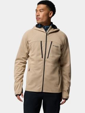 Columbia Arctic Chest Bonded Full Zip  férfi polár pulóver homok színben 1