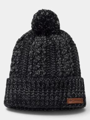 Columbia Cozy Ridge Beanie bojtos sapka fekete színben 1