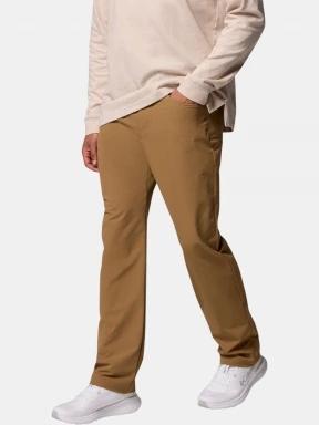Columbia ROC Tech 5 Pocket Pant férfi hosszú nadrág barna színben 3
