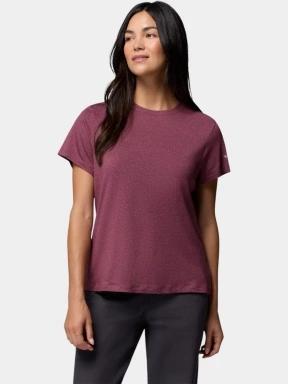 Columbia Parsons Point  Short Sleeve Logo Tee női rövid ujjú sport póló lila színben 1