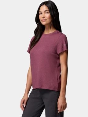Columbia Parsons Point  Short Sleeve Logo Tee női rövid ujjú sport póló lila színben 3