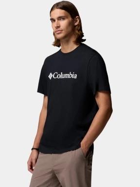 Columbia CSC Basic Logo Tee férfi rövid ujjú póló fekete színben 3