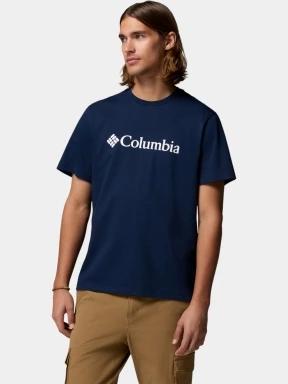 Columbia CSC Basic Logo Tee férfi rövid ujjú póló sötétkék színben 1