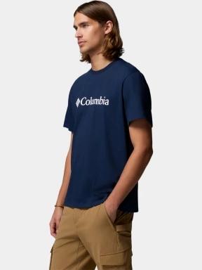 Columbia CSC Basic Logo Tee férfi rövid ujjú póló sötétkék színben 3