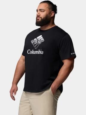 Columbia CSC Seasonal Graphic Tee férfi rövid ujjú póló fekete színben 3