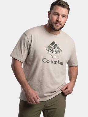 Columbia CSC Seasonal Graphic Tee férfi rövid ujjú póló homok színben 3
