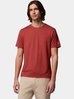 Columbia Parsons Point  Short Sleeve Logo Tee férfi rövid ujjú sport póló piros színben 1
