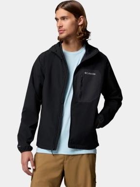 Columbia Tall Heights III Hooded Softshell férfi hibrid felső fekete színben 1
