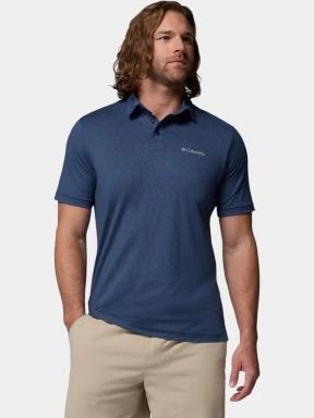 Columbia Parsons Point Polo férfi galléros póló sötétkék színben 1